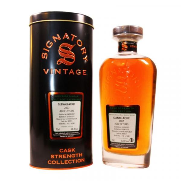 Glenallachie 2007 Signatory Vintage CS ... 1x 0,7 Ltr.